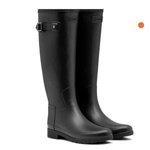 Hunter Original Refined Black Matte Tall Rain Boot
